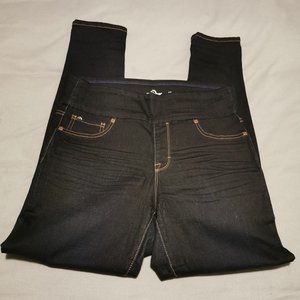 Jordache Super Dark Wash Pull-on Skinny Jeggings